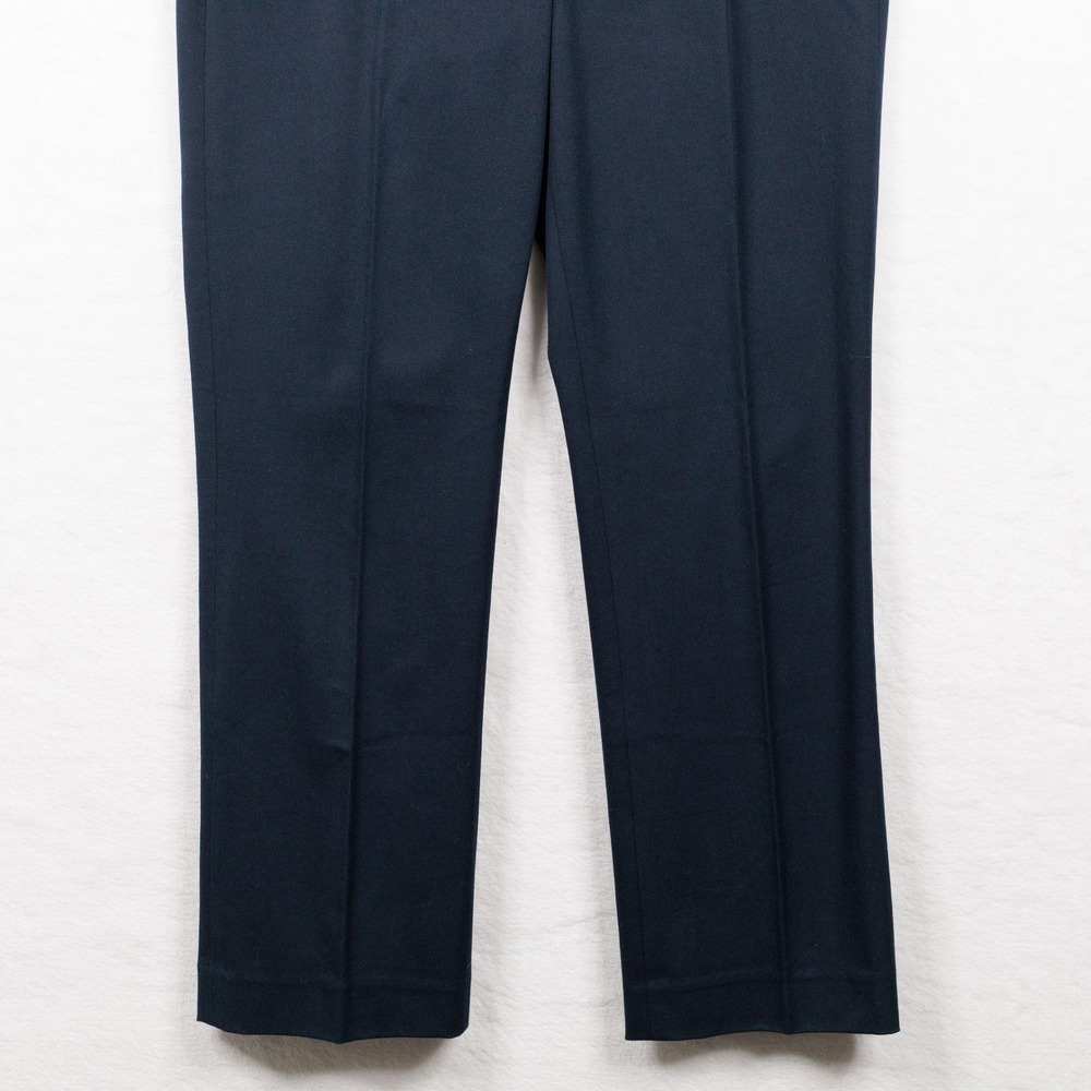 J CREW Campbell Cotton Blend Straight Leg Dress Pants Navy Blue Sz 6 - Picture 4 of 9